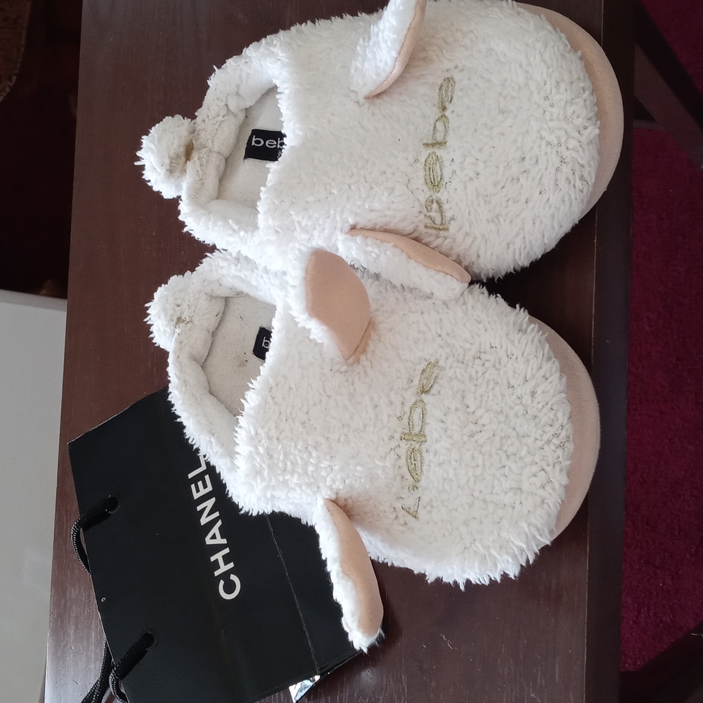 BeBe Bunny Slippers, Girls' L